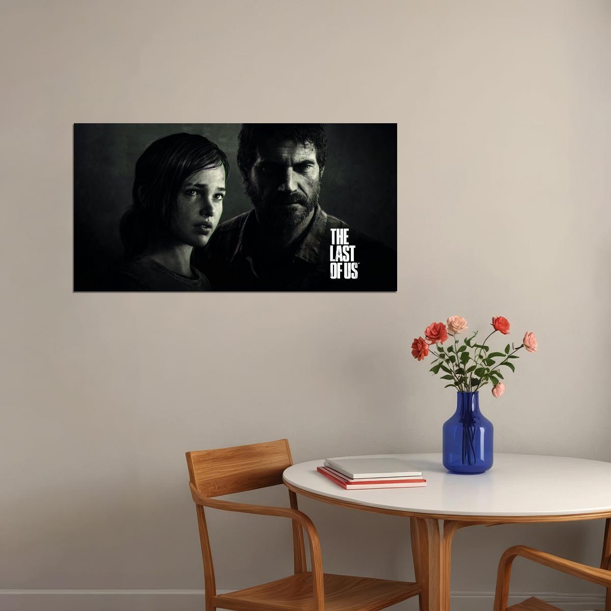 The Last of Us Video Game Poster Survival Adventure Wall Decor Post-Apocalyptic Gaming Art Print Naughty Dog