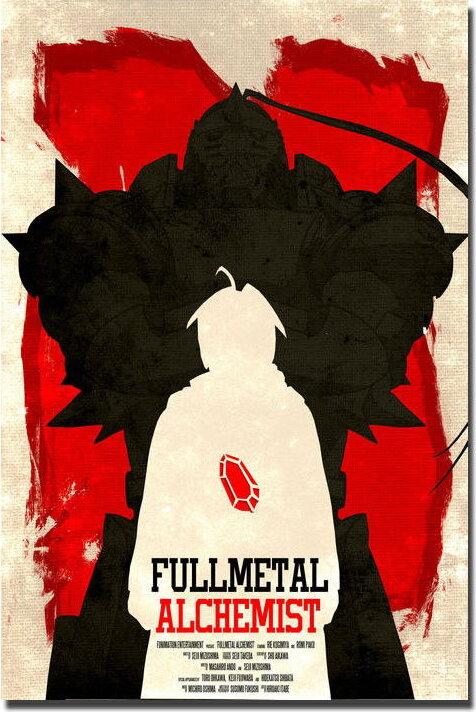 Fullmetal Alchemist Anime Manga Art Wall Art Decor PRINT POSTER