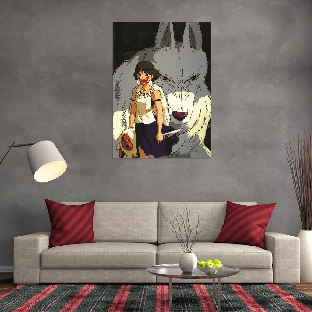 Princess Mononoke Anime Manga Wall Art Decor PRINT POSTER