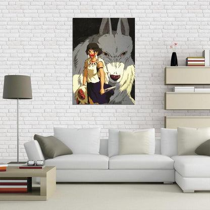 Princess Mononoke Anime Manga Wall Art Decor PRINT POSTER