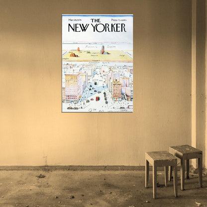 The New Yorker Famous Illustration Wall Print Poster