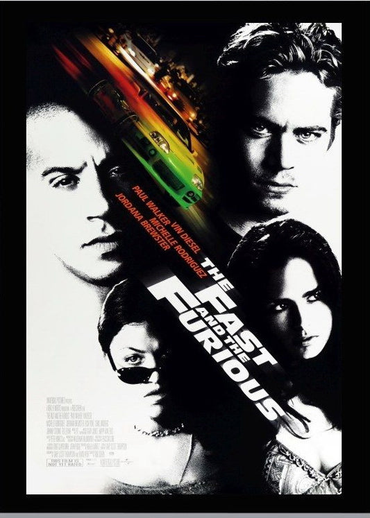 The Fast and The Furious 2001 Wall Print Poster