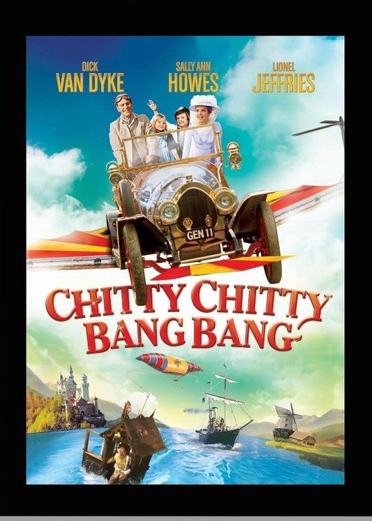 Chitty Chitty Bang Bang Movie 1968 Wall Print Poster