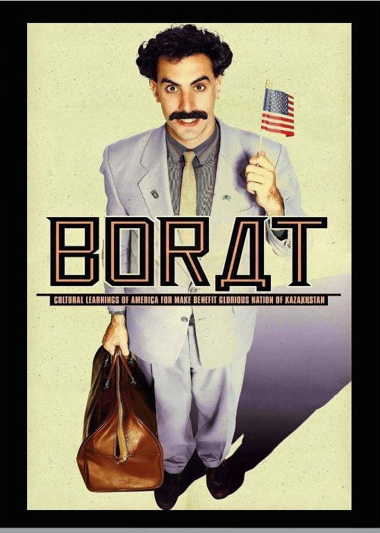 Borat Movie 2006 Wall Print Poster