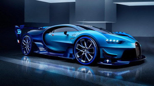 Bugatti Chiron Speed Beast Super Car Decor Wall Print POSTER