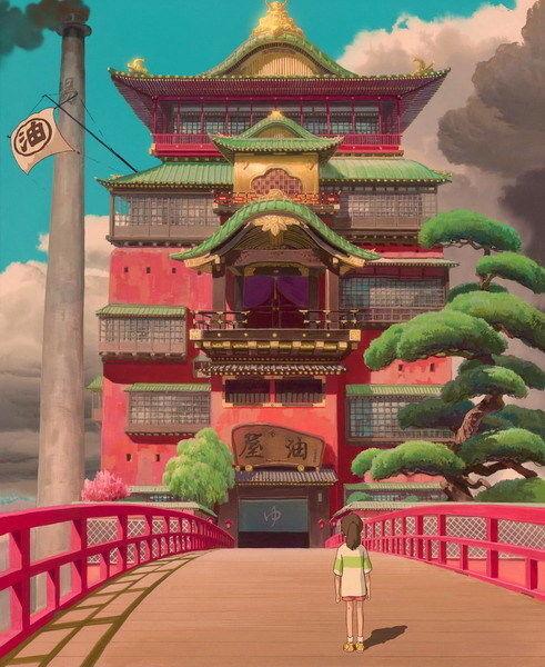 Spirited Away Hayao Miyazaki Cute Anime Wall Art Decor PRINT POSTER