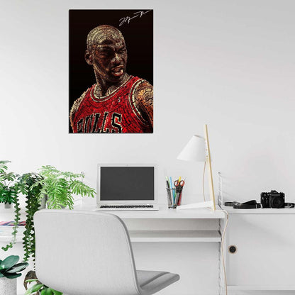 Michael Jordan Motivational Quote Decor Wall Print POSTER