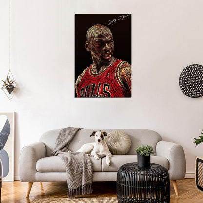 Michael Jordan Motivational Quote Decor Wall Print POSTER