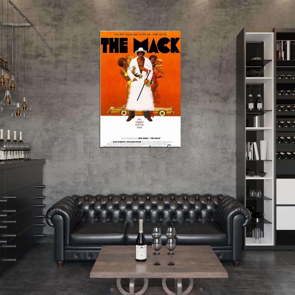The Mack – 1973 Movie Poster, Vintage Style, Open Box