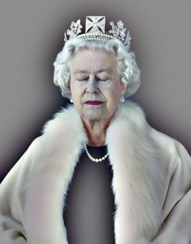 Queen Elizabeth II Print Poster - xonomax