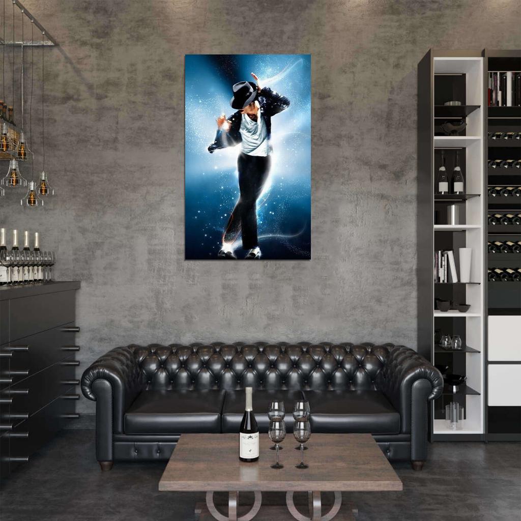 Michael Jackson King of Pop Decor Wall Print POSTER