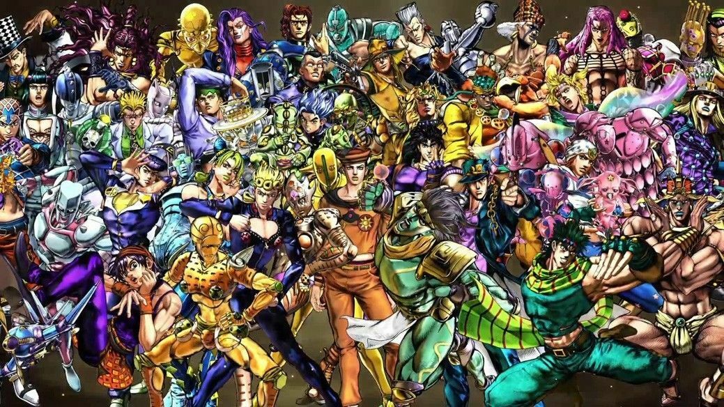 JoJo's Bizarre Adventure Anime Art Decor Wall Print POSTER