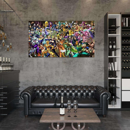 JoJo's Bizarre Adventure Anime Art Decor Wall Print POSTER