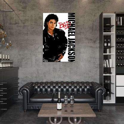 Michael Jackson Bad Music Decor WALL Print POSTER