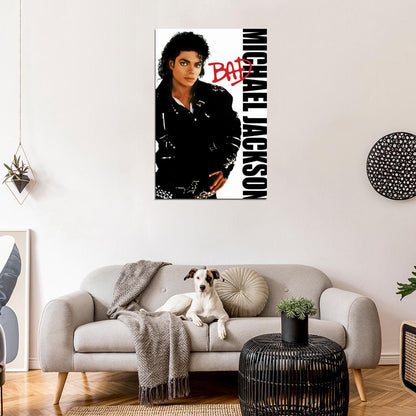 Michael Jackson Bad Music Decor WALL Print POSTER