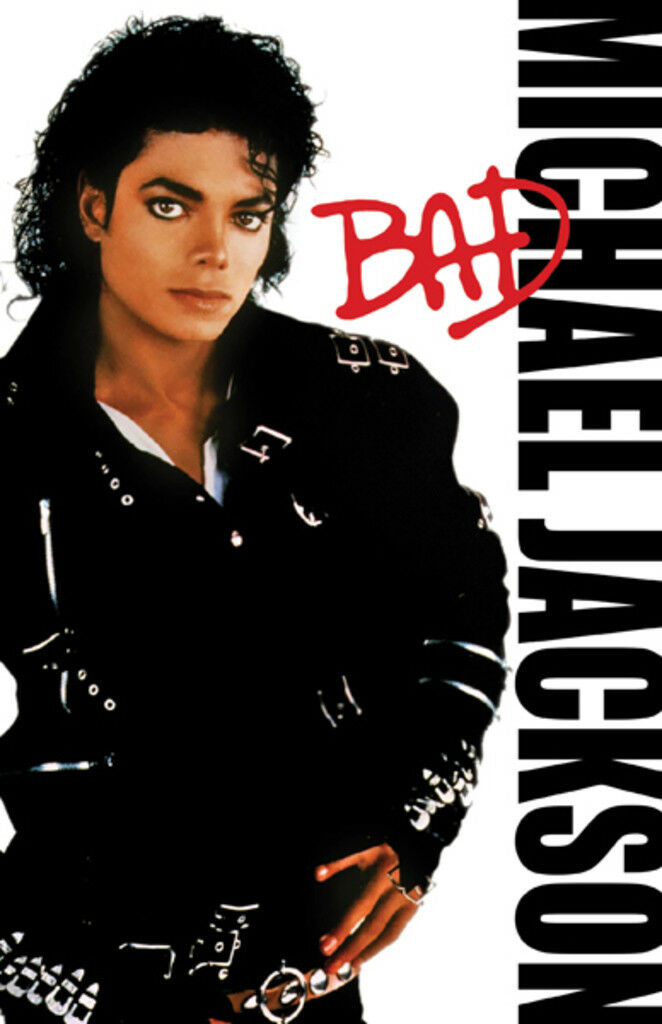 Michael Jackson Bad Music Decor WALL Print POSTER