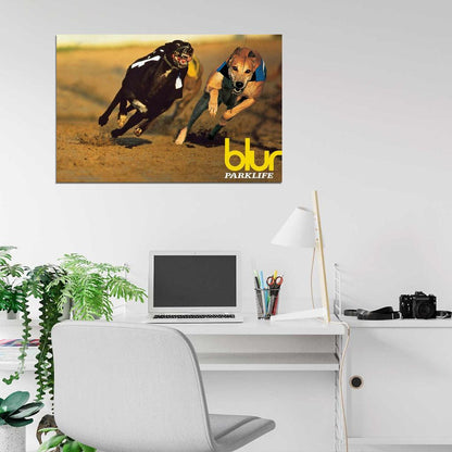 Blur Parklife Seymour Rock Band Britpop Art Decor Print Poster
