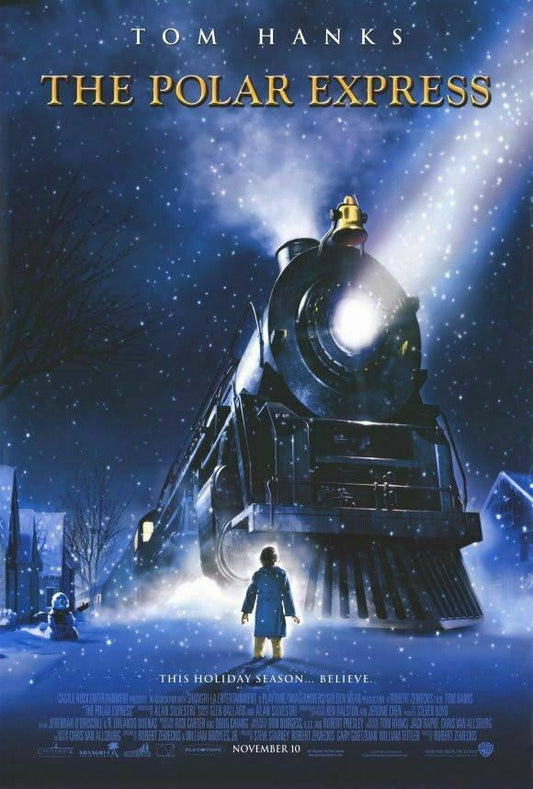 The Polar Express Movie Poster 2004 Film Decor WALL Print POSTER