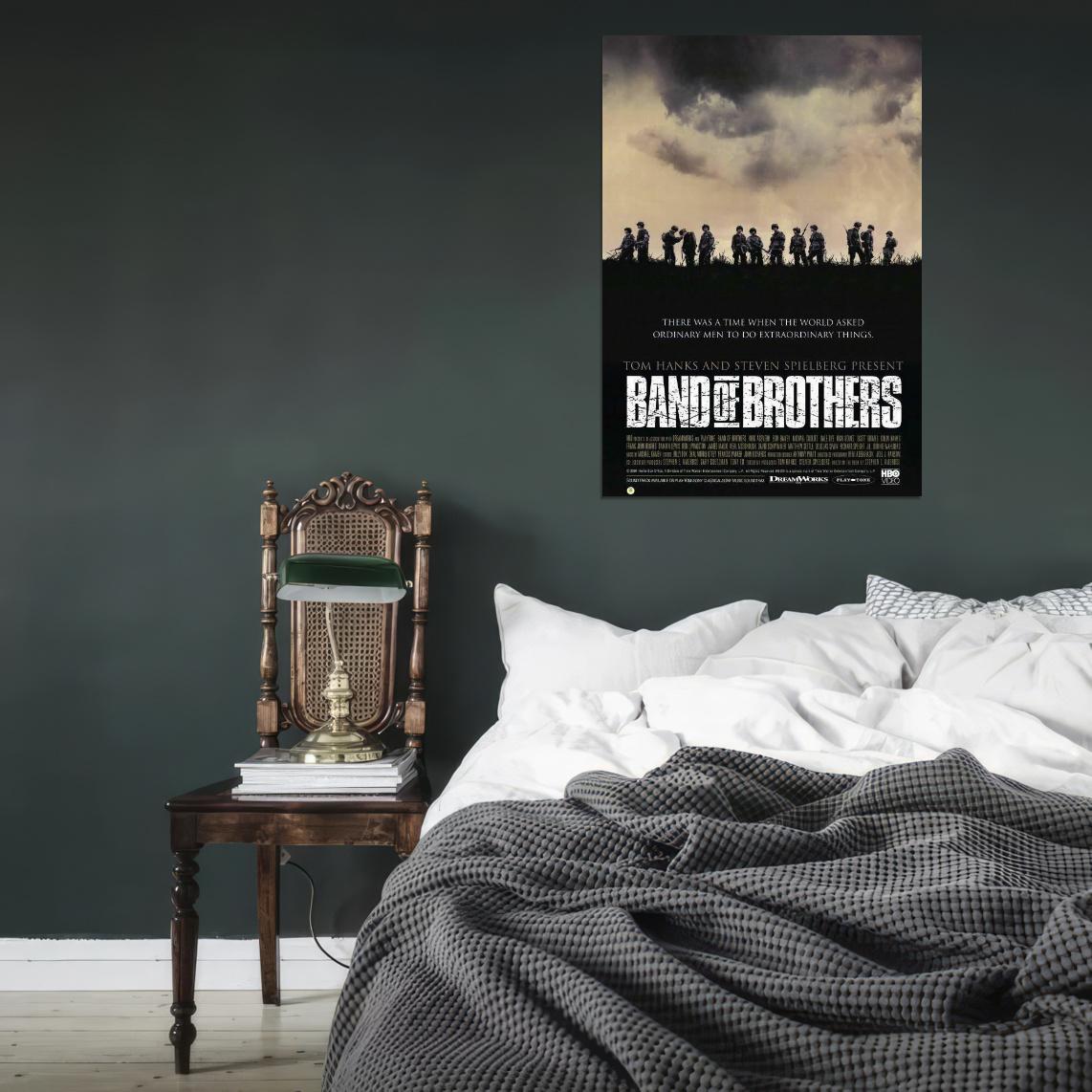 Band of Brothers Movie Poster 2001 Film Wall Art Decor PRINT POSTER