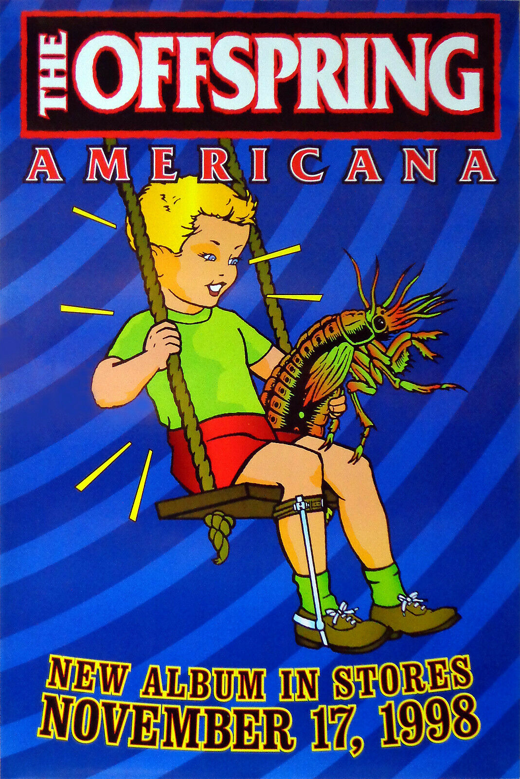 The Offspring - Americana (1998) Album Film Decor Wall Print Poster ...
