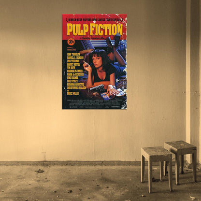 Pulp Fiction (1994) Movie Film Decor WALL Print POSTER