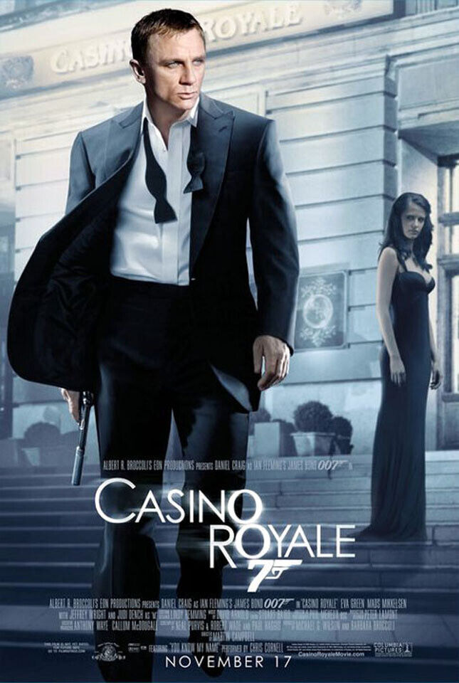 Casino Royale 2006 Movie Film Decor WALL Print POSTER