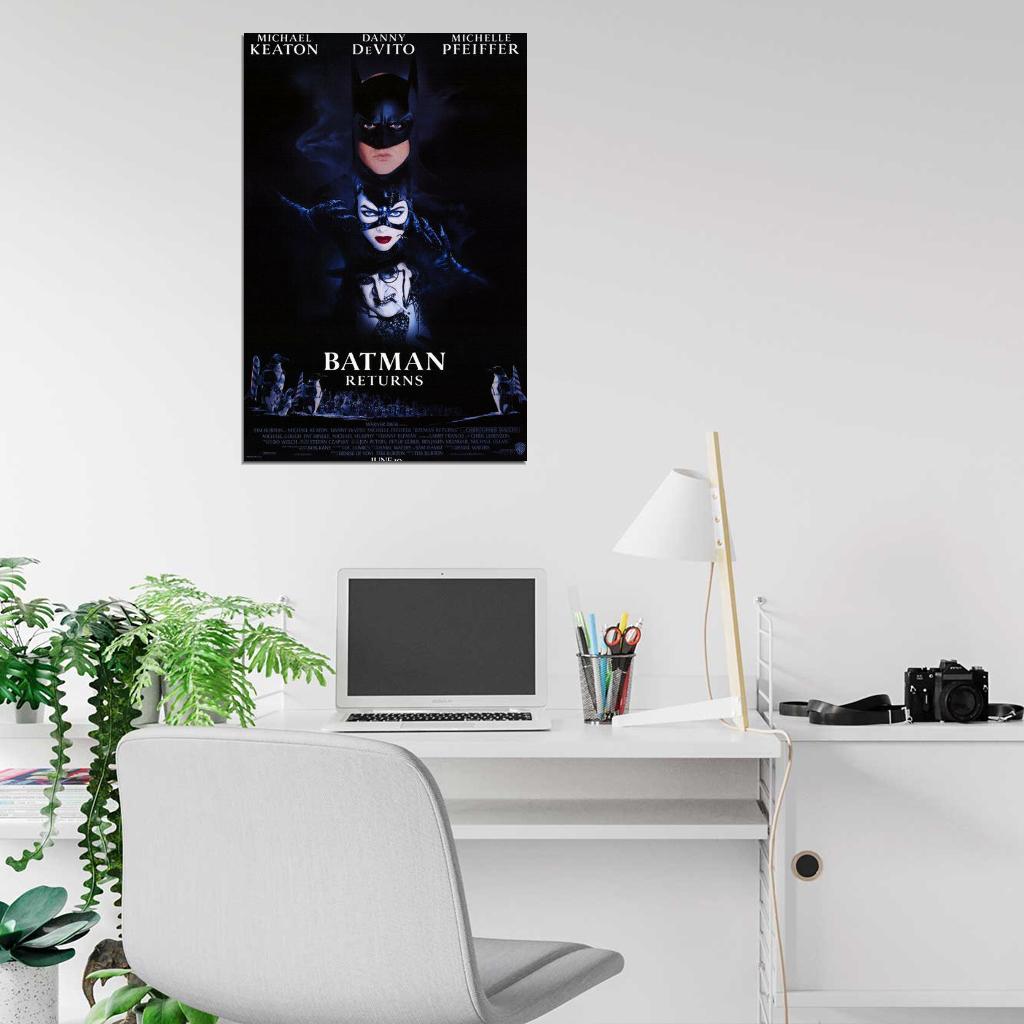 Batman Returns 1992 Movie Film Decor WALL Print POSTER