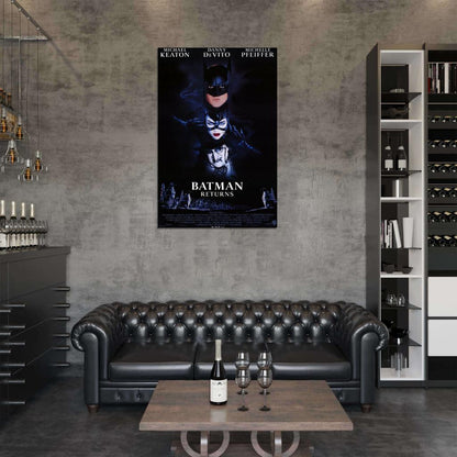 Batman Returns 1992 Movie Film Decor WALL Print POSTER