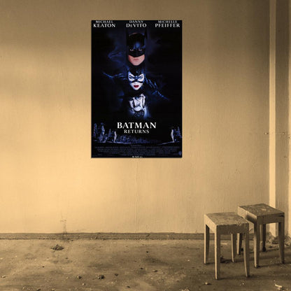 Batman Returns 1992 Movie Film Decor WALL Print POSTER