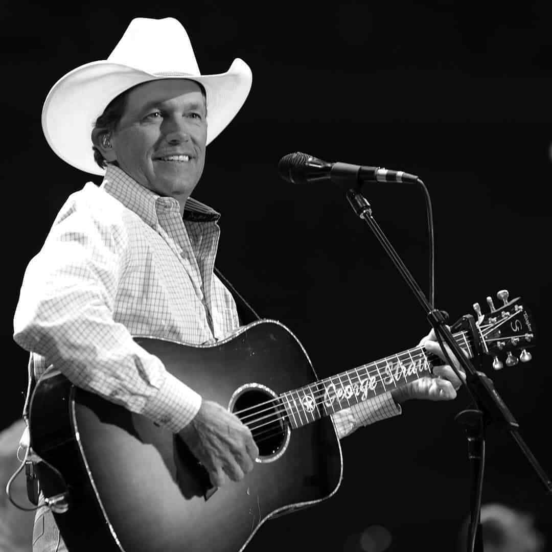 George Strait Portrait Decor Wall Print Poster – xonomax posters