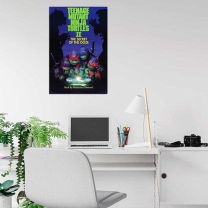 Teenage Mutant Ninja Turtles 2: The Secret of the Ooze Movie Decor Wall Print Poster