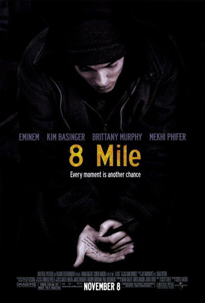 8 MILE Movie 2002 Eminem Kim Basinger Mekhi Phifer DECOR WALL Print POSTER