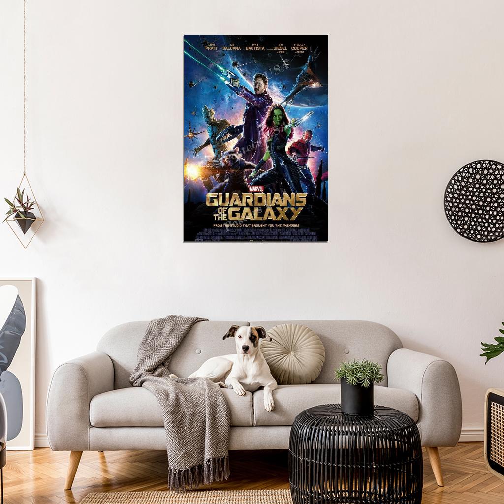 Guardians of the Galaxy Movie 2014 Chris Pratt Vin Diesel DECOR WALL Print POSTER