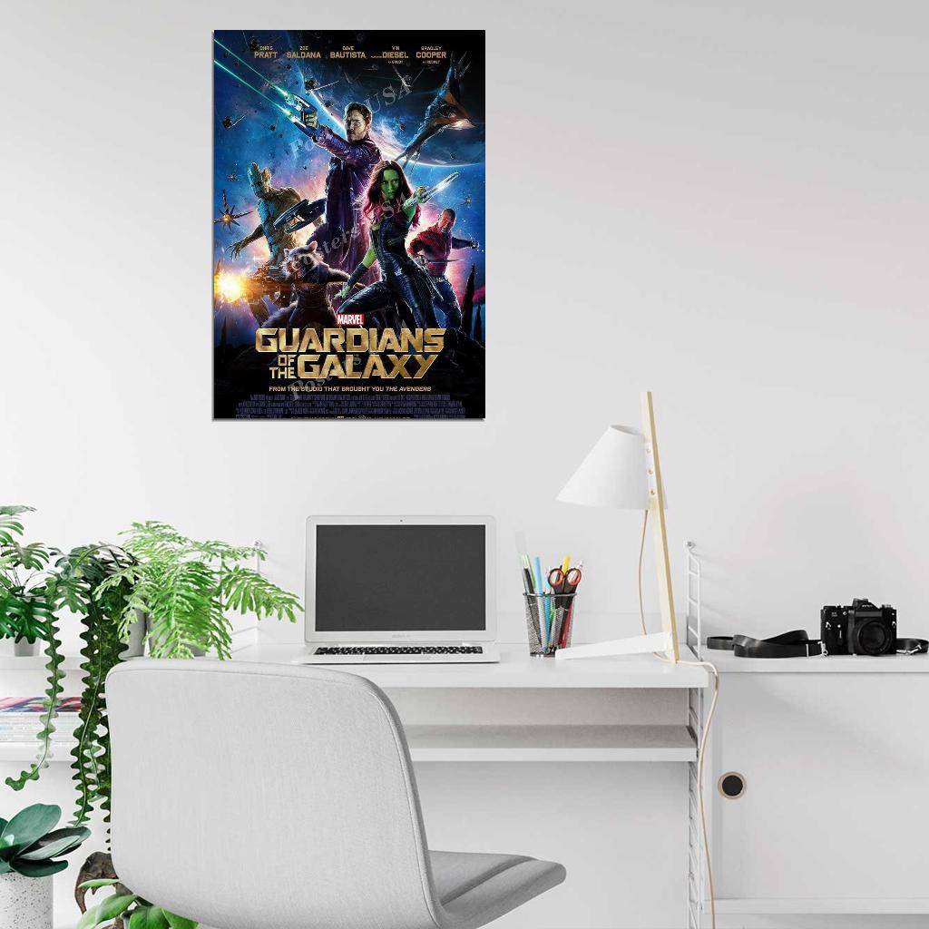 Guardians of the Galaxy Movie 2014 Chris Pratt Vin Diesel DECOR WALL Print POSTER