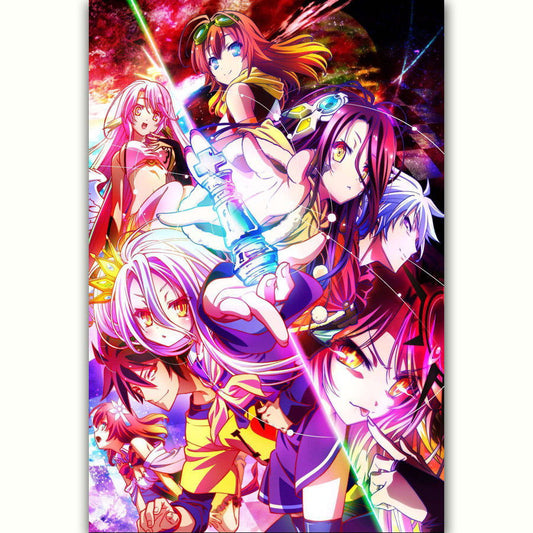 Classic Japan Anime No Game No Life Zero Print POSTER