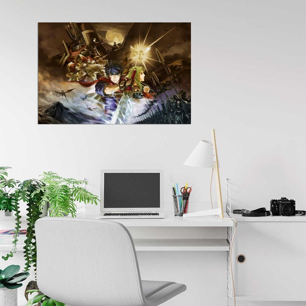 Fire Emblem Anime Decor Wall Print POSTER