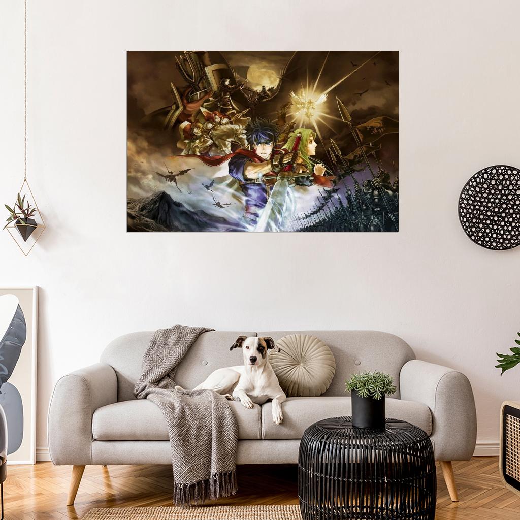 Fire Emblem Anime Decor Wall Print POSTER