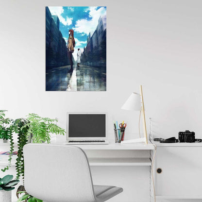 Hot Steins Gate - Japanese Anime Game Decor Wall Print POSTER