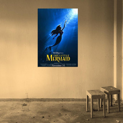 The Little Mermaid Movie Jodi Benson Decor Wall Print POSTER