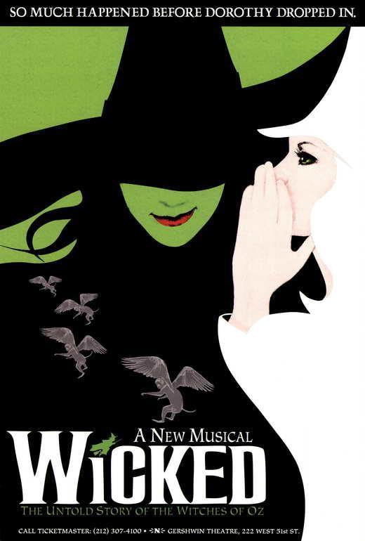 Wicked Broadway Movie 2003 Decor Wall Print POSTER