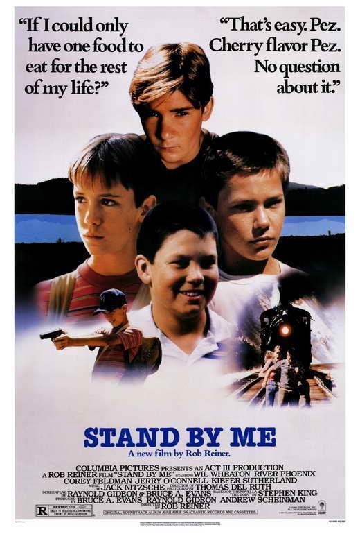 Stand by Me Movie 1986 River Phoenix Corey Feldman Decor Wall Print POSTER