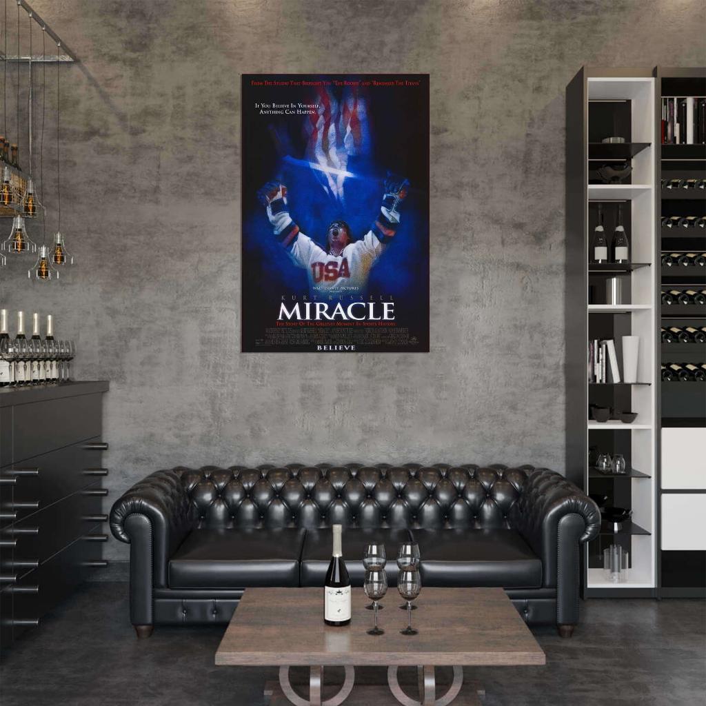 Miracle Movie 2004 Kurt Russell, Patricia Clarkson Decor Wall Print POSTER