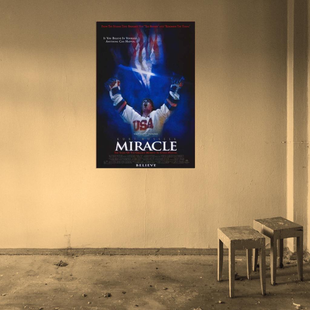 Miracle Movie 2004 Kurt Russell, Patricia Clarkson Decor Wall Print POSTER