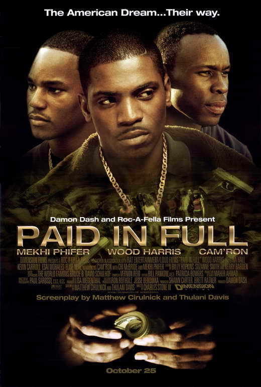 Paid in Full Movie Harris, Mekhi Phifer Decor Wall Print POSTER