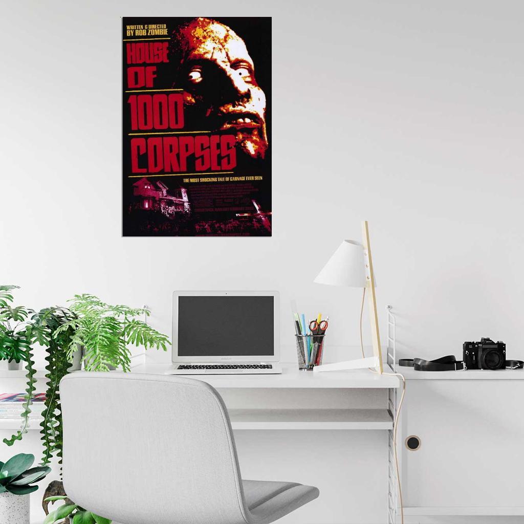 House of 1000 Corpses Movie 2003 Sid Haig and Sheri Moon Decor Wall Print POSTER