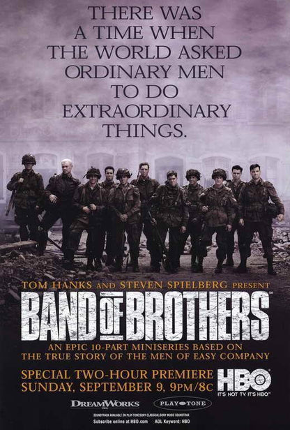 Band of Brothers Movie 2000 Scott Grimes, Damian Lewis Print POSTER