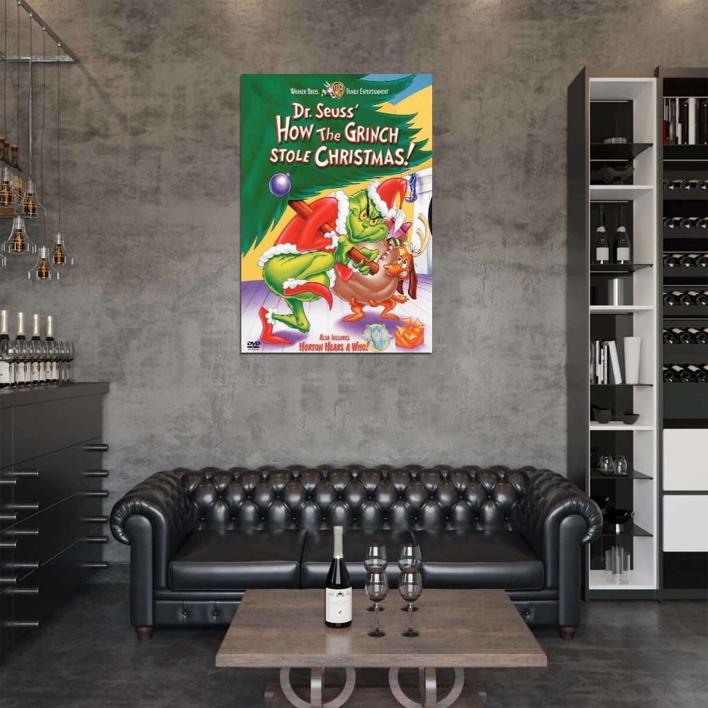 How The Grinch Stole Christmas Boris Karloff Decor Wall Print POSTER