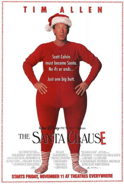 The Santa Clause Movie 1994 Tim Allen, Judge Reinhold Print POSTER