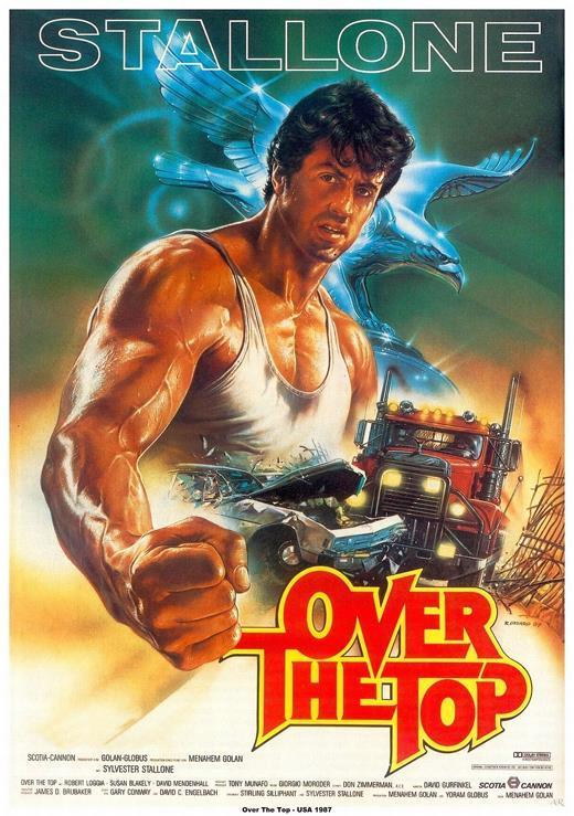 Over the Top Movie Sylvester Stallone Print POSTER