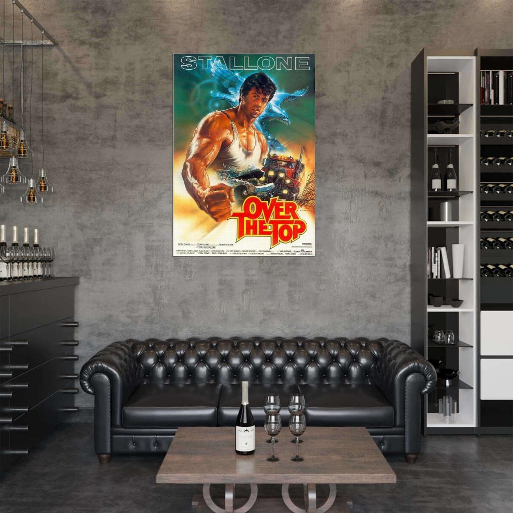 Over the Top Movie Sylvester Stallone Print POSTER